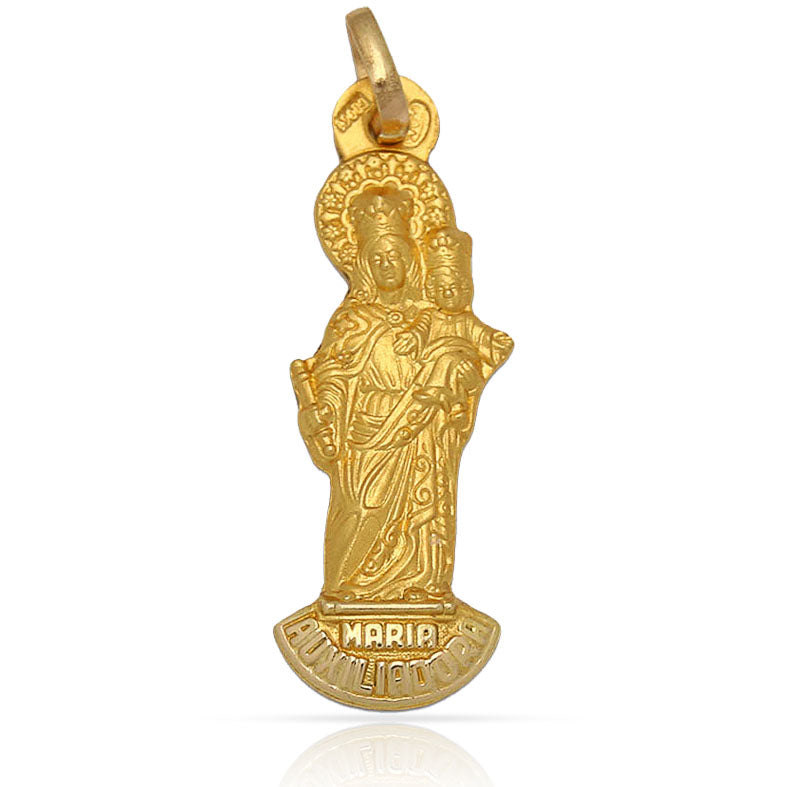 MEDALLA ORO 18KL V.AUXILIADORA