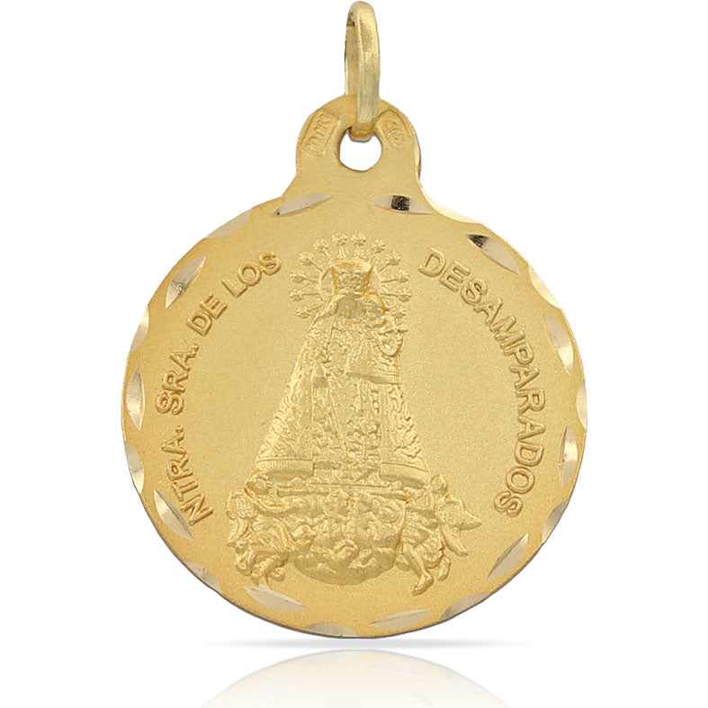 MEDALLA ORO 18KL V. DE LOS DESAMPARADOS
