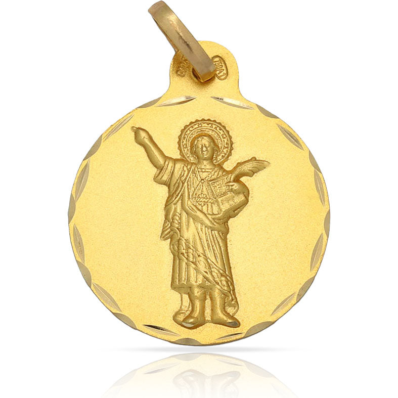 MEDALLA ORO 18KL SAN PANCRACIO