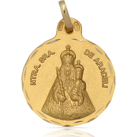 MEDALLA ORO 18KL V. DE LA ARACELI