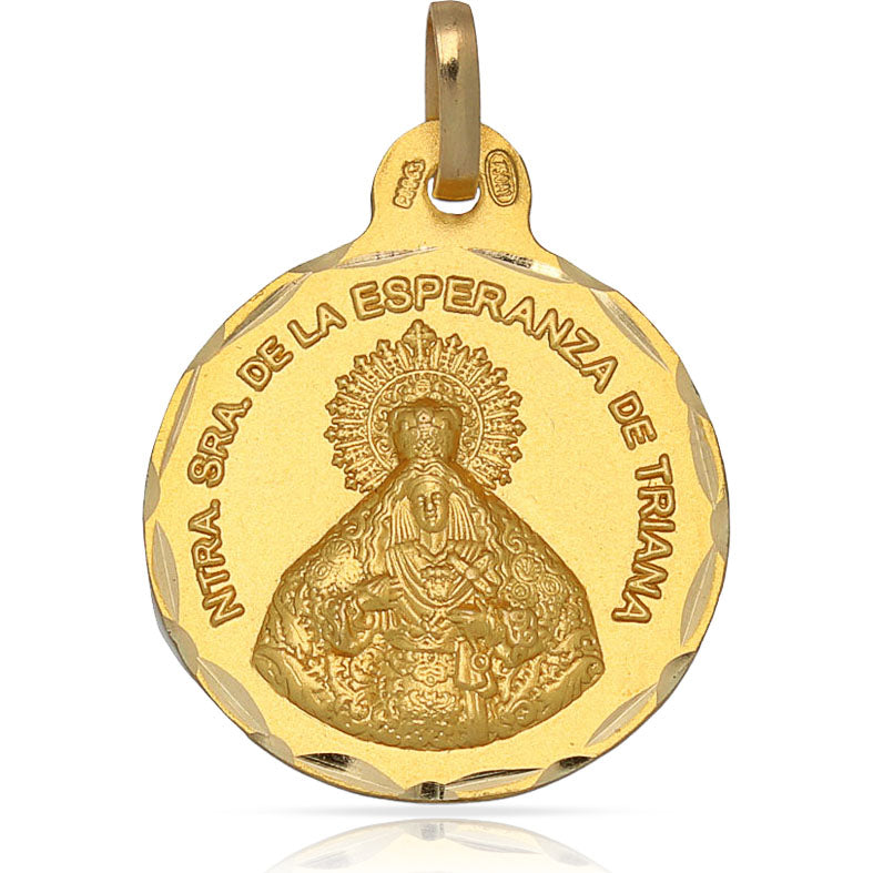 MEDALLA ORO 18KL V. ESPERANZA TRIANA