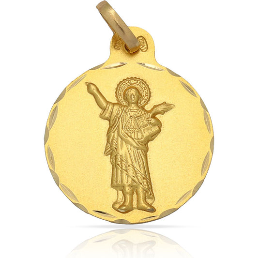 MEDALLA ORO 18KL SAN PANCRACIO