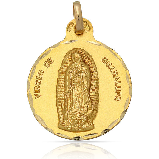 MEDALLA ORO 18 KL VIRGEN DE GUADALUPE